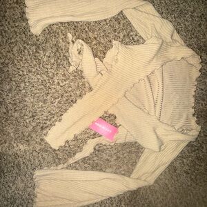 SHEIN Beige Knit Top